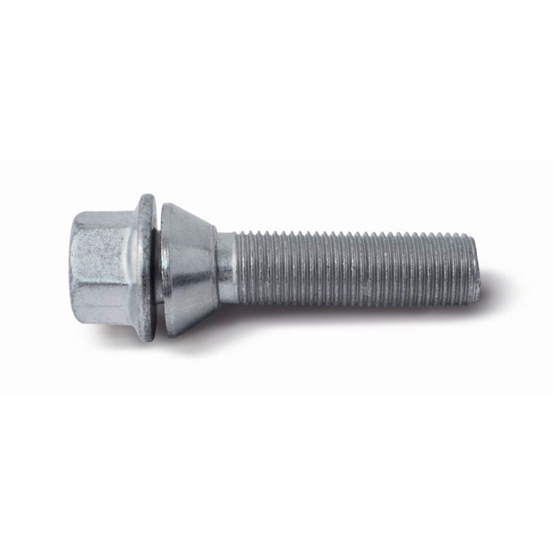 H&R, Wheel bolt Taper-Head with movable cone M14x1.50 - længde 53mm (e.g., passer til BMW, Volvo)