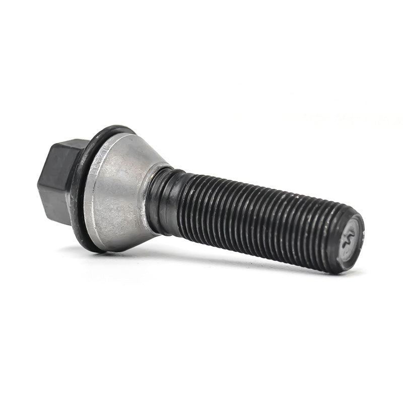 H&R, Wheel bolt Taper-Head with movable cone M14x1.25 - længde 41mm - Black (e.g., passer til BMW)