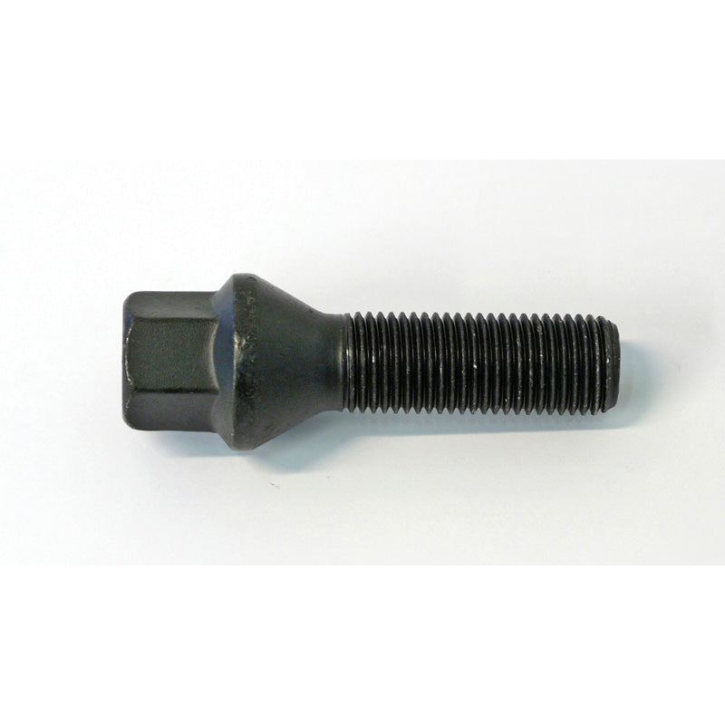 H&R, Wheel bolt Taper-Head M14x1.50 - længde 28mm - Black