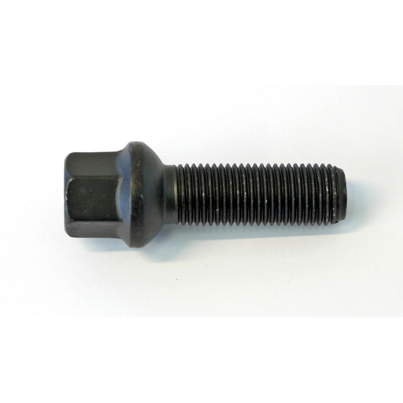 H&R, Wheel bolt Round-Head R14 M14x1.50 - længde 28mm - Black