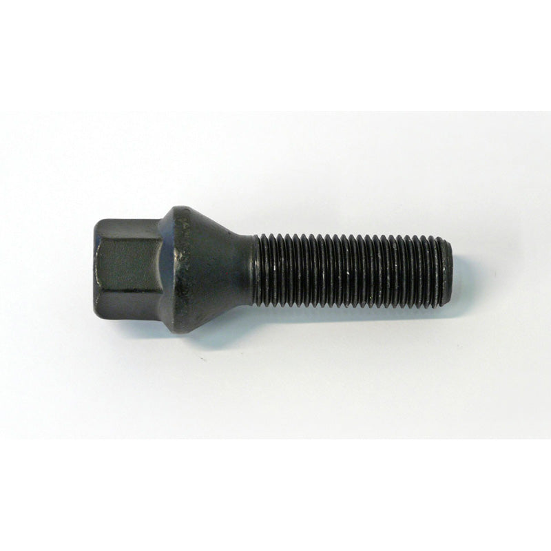 H&R, Wheel bolt Taper-Head M14x1.50 - længde 30mm - Black