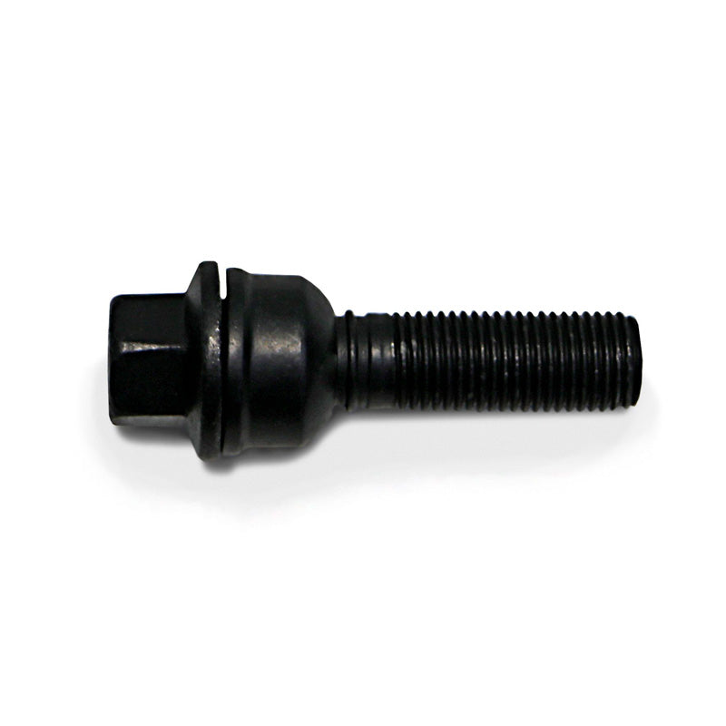 H&R, Wheel bolt Round-Head with movable cone R14 M14x1.50 - længde 32mm - Black (e.g., passer til Audi Q3, Q5)