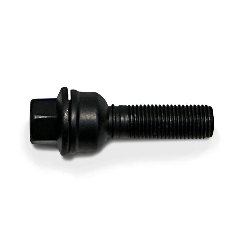 H&R, Wheel bolt Round-Head with movable cone R14 M14x1.50 - længde 35mm - Black (e.g., passer til Audi Q3, Q5)