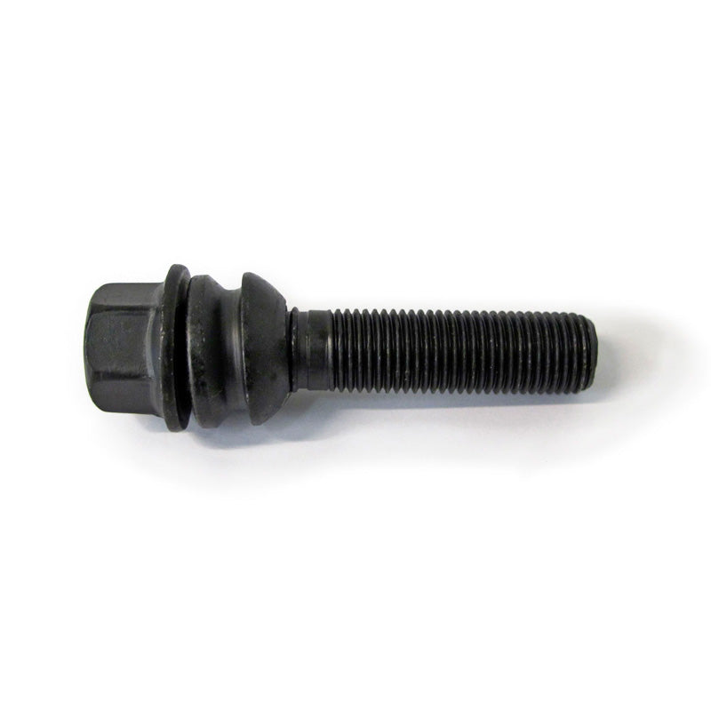 H&R, Wheel bolt Round-Head with movable cone R14 M14x1.50 - længde 36mm - Black