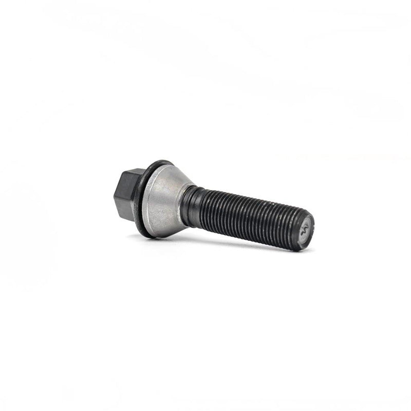 H&R, Wheel bolt Taper-Head with movable cone M14x1.50 - længde 40,5mm - Black