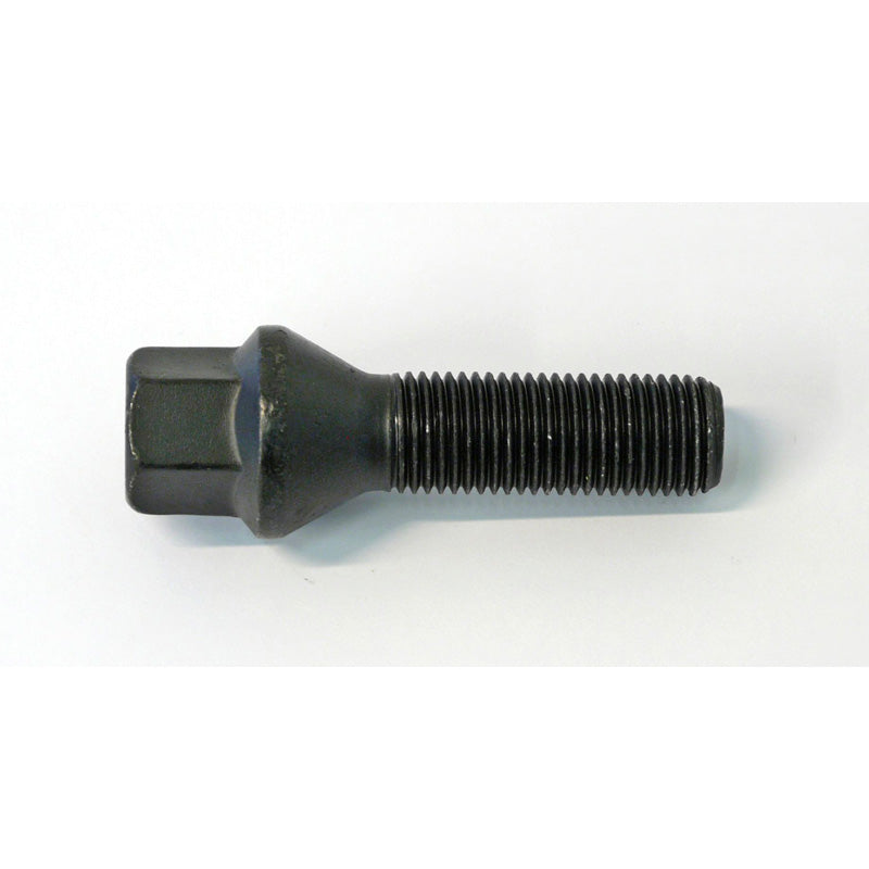 H&R, Wheel bolt Taper-Head M14x1.50 - længde 43mm - Black