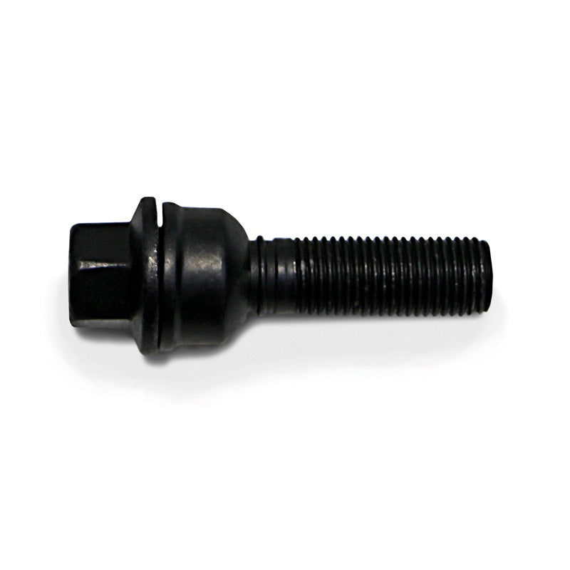 H&R, Wheel bolt Round-Head with movable cone R14 M14x1.50 - længde 48mm - Black (e.g., passer til Audi Q3, Q5)