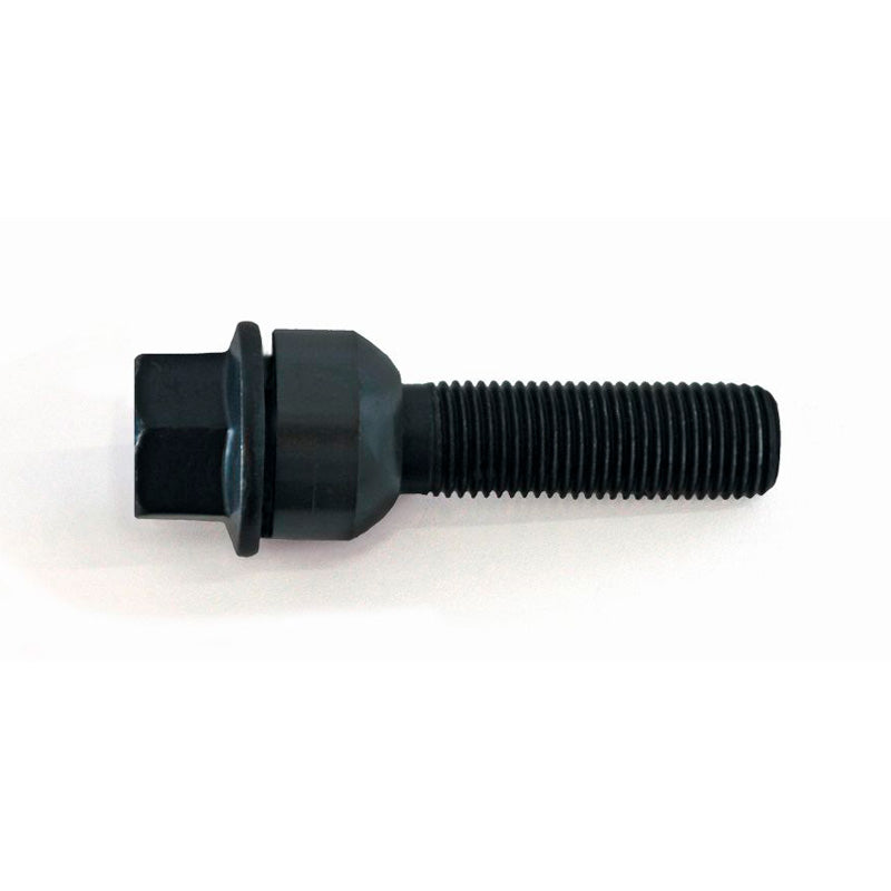 H&R, Wheel bolt Round-Head with movable cone R14 M14x1.50 - længde 54mm - Black (e.g., passer til Porsche)