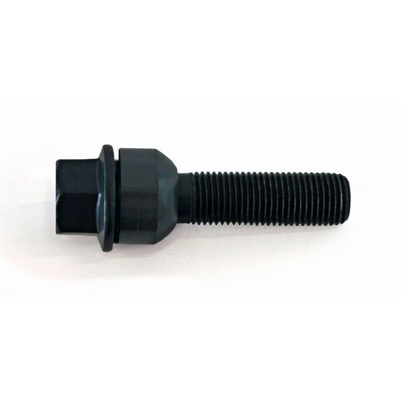 H&R, Wheel bolt Round-Head with movable cone R14 M14x1.50 - længde 68mm - Black (e.g., passer til Porsche)