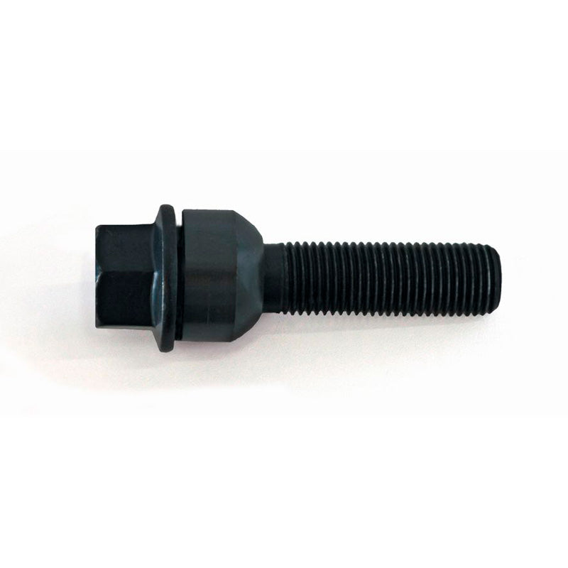 H&R, Wheel bolt Round-Head with movable cone R14 M14x1.50 - længde 74mm - Black (e.g., passer til Porsche)