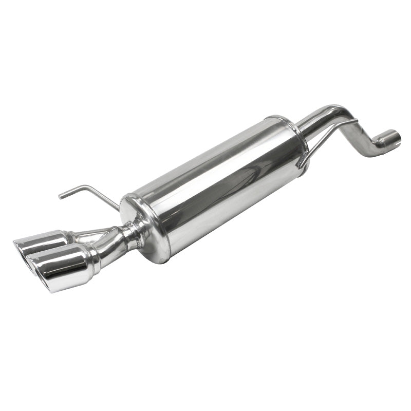 InoXcar, Sportsudstødning, passer til Alfa Romeo Mito 1.4 TB 155hp 2008- Ø 55 2x80mm X-Race