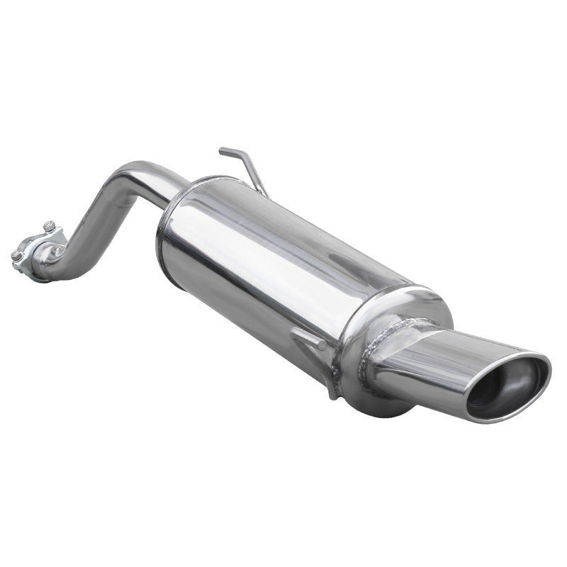 InoXcar, Sportsudstødning, passer til Alfa Romeo Mito 1.6 JTDm (120HP) 2008- 120x80mm (Ø55mm)