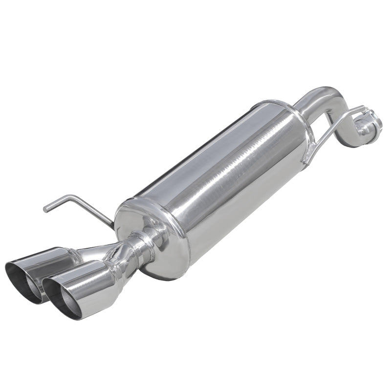 InoXcar, Sportsudstødning, passer til Alfa Romeo Mito 1.6 JTDm (120HP) 2008- 2x80mm Racing (Ø55mm)