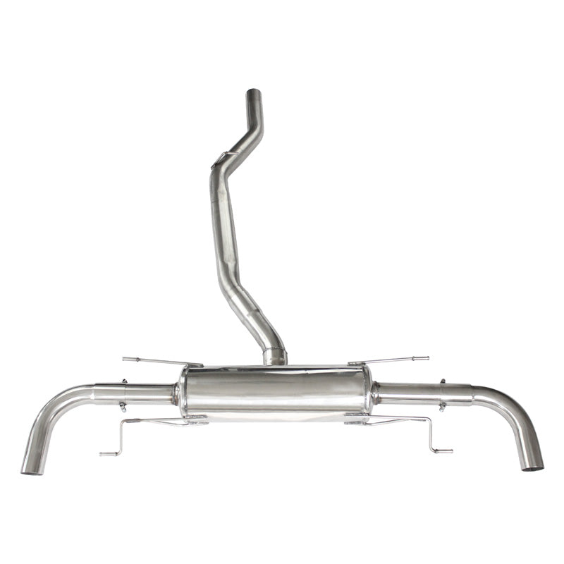 InoXcar, Dobbelt sportsudstødning, passer til Alfa Romeo Stelvio 2.0 Turbo Q4 (200/280HP) 2017- Left/Right