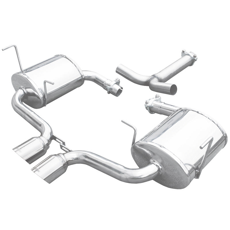 InoXcar, Sportsudstødning, passer til Mini Cooper R53 1.6 Cooper S 170hp 2001-2006 Ø 57 Central 2x80mm Racing