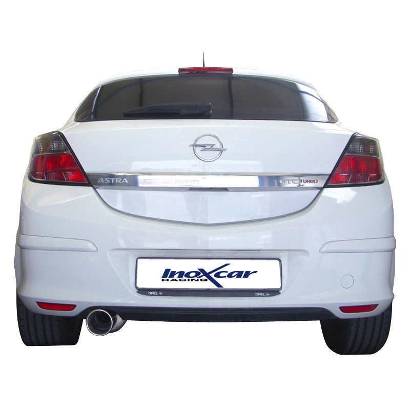 InoXcar, Sportsudstødning, passer til Opel Astra H GTC 1.6T (180HP) 2007- 102mm