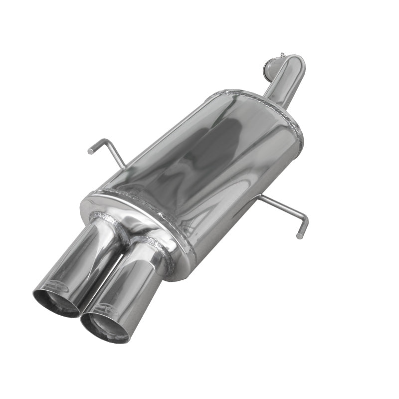 InoXcar, Sportsudstødning, passer til Alfa Romeo 156 1.9 JTD (140HP) 1997- 2x76mm Racing