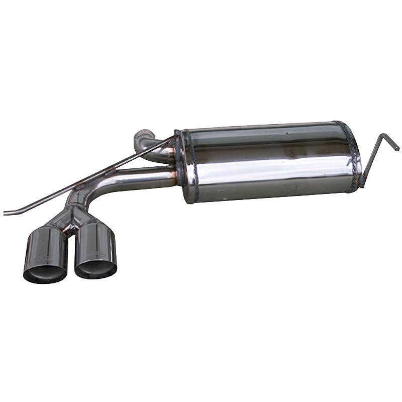 InoXcar, Sportsudstødning, passer til Audi S3 8L 1999-2003 2x80mm Racing