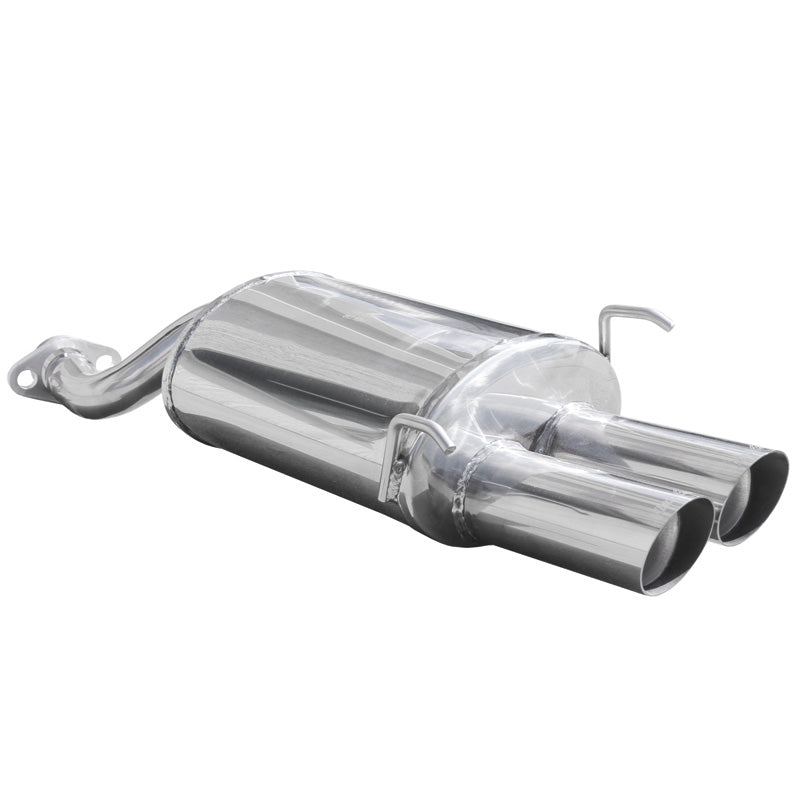 InoXcar, Sportsudstødning, passer til Honda Jazz 1.4 (83HP) 2002- 2x76