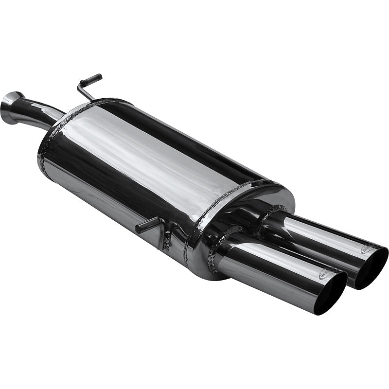 InoXcar, Sportsudstødning, passer til Peugeot 307 SW 2.0 16v (138HP) 2002- 2x80mm Racing