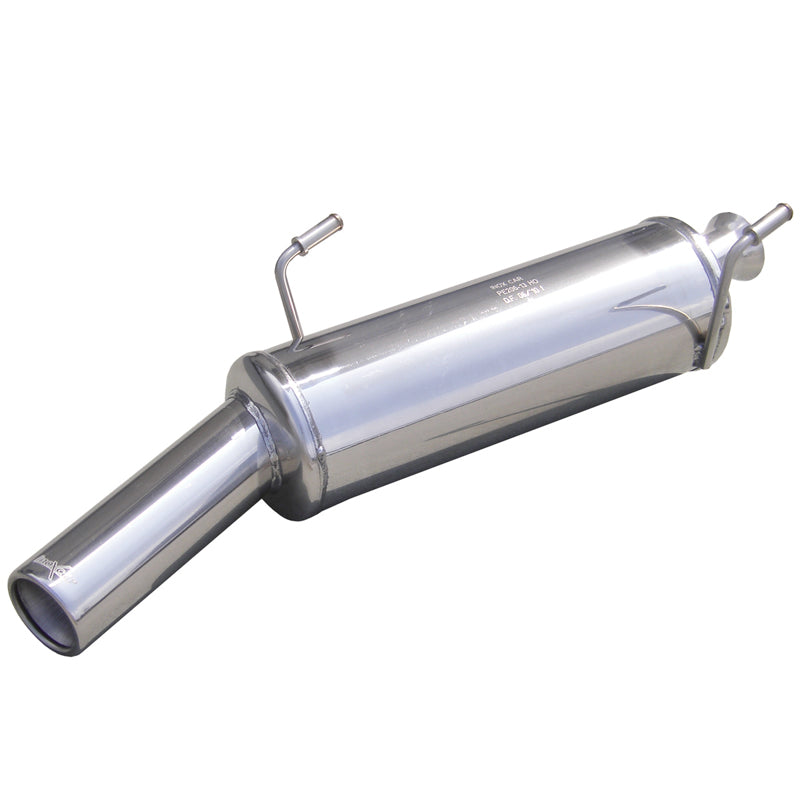 InoXcar, Sportsudstødning, passer til Peugeot 206 CC 1.6 (109HP) 2000- 80mm