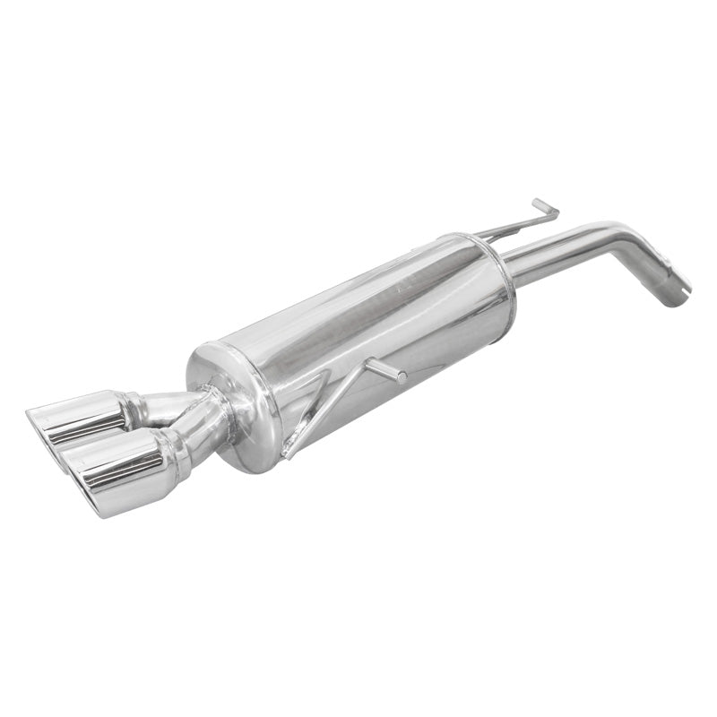 InoXcar, Sportsudstødning, passer til Peugeot 207 1.6 16V GTI 175hp 2007- Ø 55 2x80mm X-Race