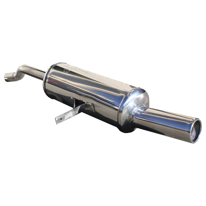 InoXcar, Sportsudstødning, passer til Renault Clio III 1.2 16v (75HP) 2005- 80mm