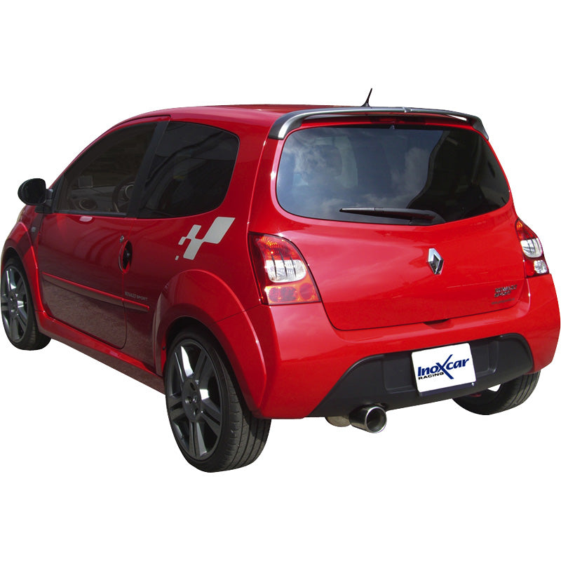 InoXcar, Sportsudstødning, passer til Renault Twingo II RS Sport 1.6 16v (133HP) 2008- 102mm