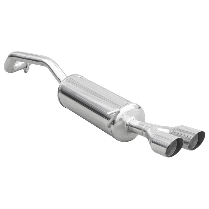 InoXcar, Sportsudstødning, passer til Seat Ibiza SC (6J) 1.2 Tsi FR 110hp 2015- 2x80mm Racing