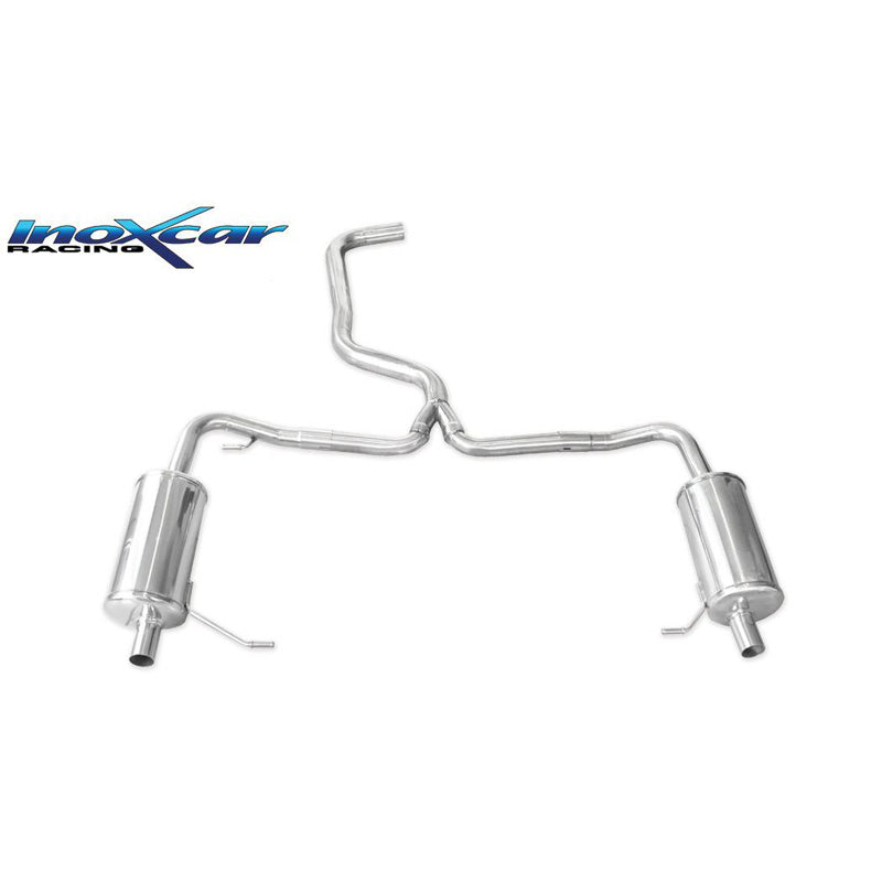 InoXcar, Dobbelt sportsudstødning, passer til Skoda Octavia RS 2.0 (245hp) 2020-