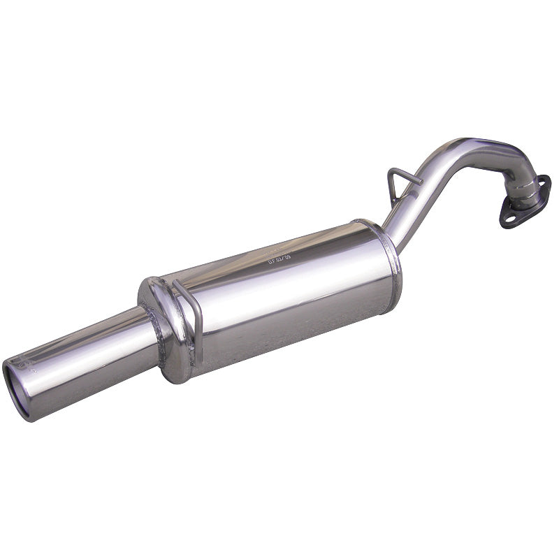 InoXcar, Sportsudstødning, passer til Toyota Yaris II 1.8TS (133HP) 2006- 80mm