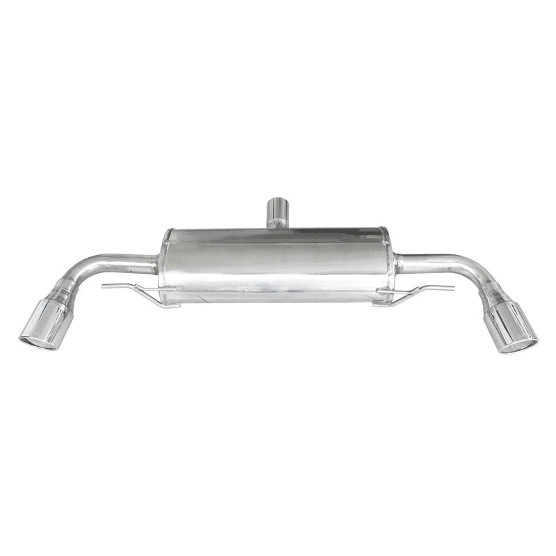 InoXcar, Dobbelt sportsudstødning, passer til Audi TT 3.2 V6 Quattro (250HP) 2006- 110mm X-Race