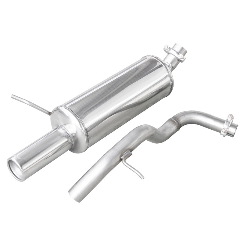 InoXcar, Sportsudstødning, passer til Volkswagen Golf IV 1.6 (105HP) 1997- 80mm