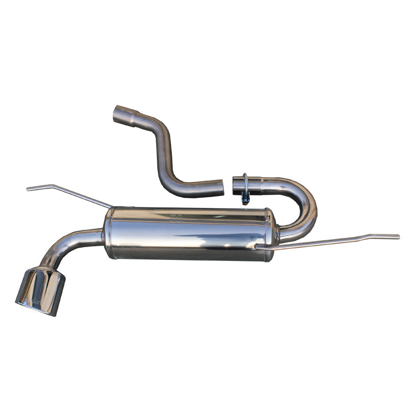 InoXcar, Sportsudstødning, passer til Volkswagen Golf VI 2.0TDi GTD (170HP) 2009- 120x80mm Oblique