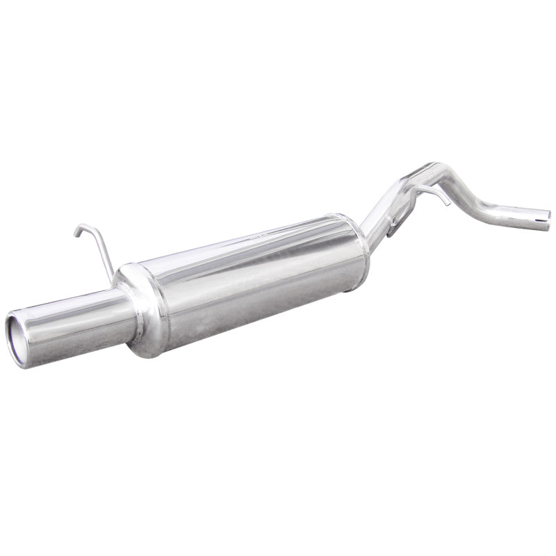 InoXcar, Sportsudstødning, passer til Volkswagen Polo (9N2) 1.4 TDI Sportline 80hp 2005-2008 1x80mm