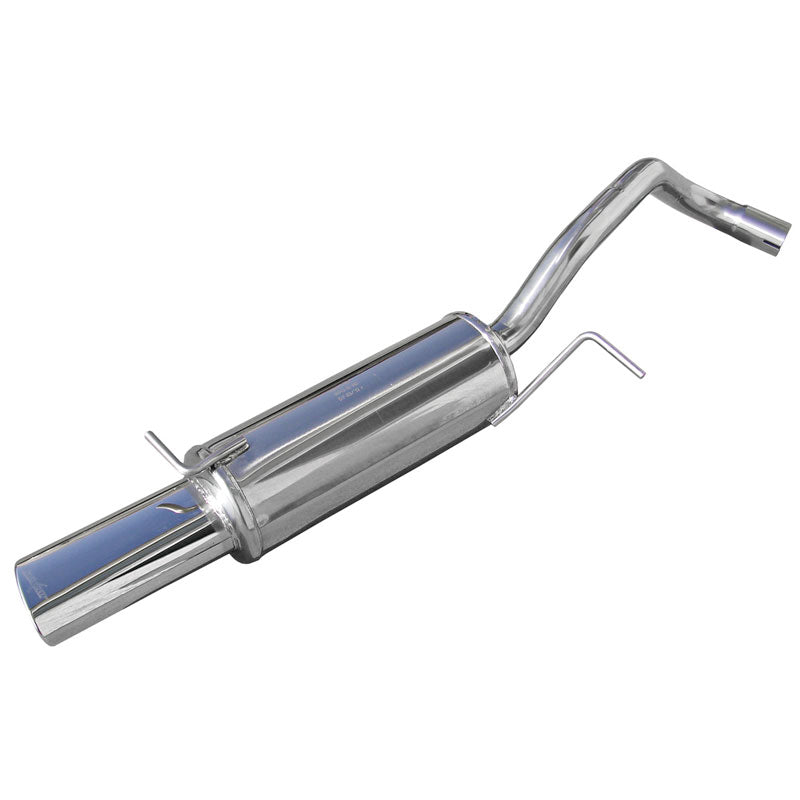 InoXcar, Sportsudstødning, passer til Volkswagen Polo 6R GTi 1.4 16v TSi (180HP) 2010- 120x80mm Oblique (Ø55mm)