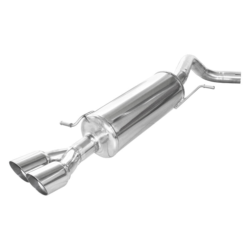 InoXcar, Sportsudstødning, passer til Volkswagen Polo (6R) 1.4 TSi Blue GT 140hp 2013-2014 Ø 50 2x80mm Racing