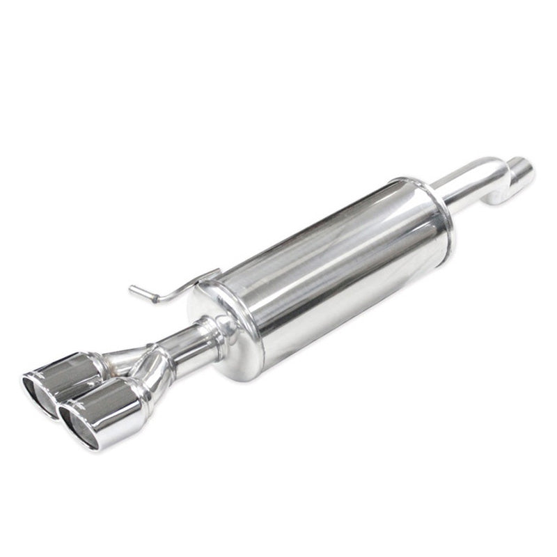 InoXcar, Sportsudstødning, passer til Volkswagen Polo (AW) 2.0 GTI 200hp 2017- 2x80mm X-Race