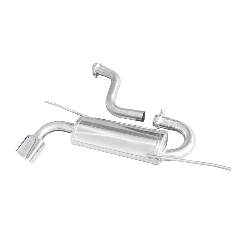 InoXcar, Sportsudstødning, passer til Volkswagen Scirocco 2.0 TFSi (200HP) 2008- 120x80 Oblique