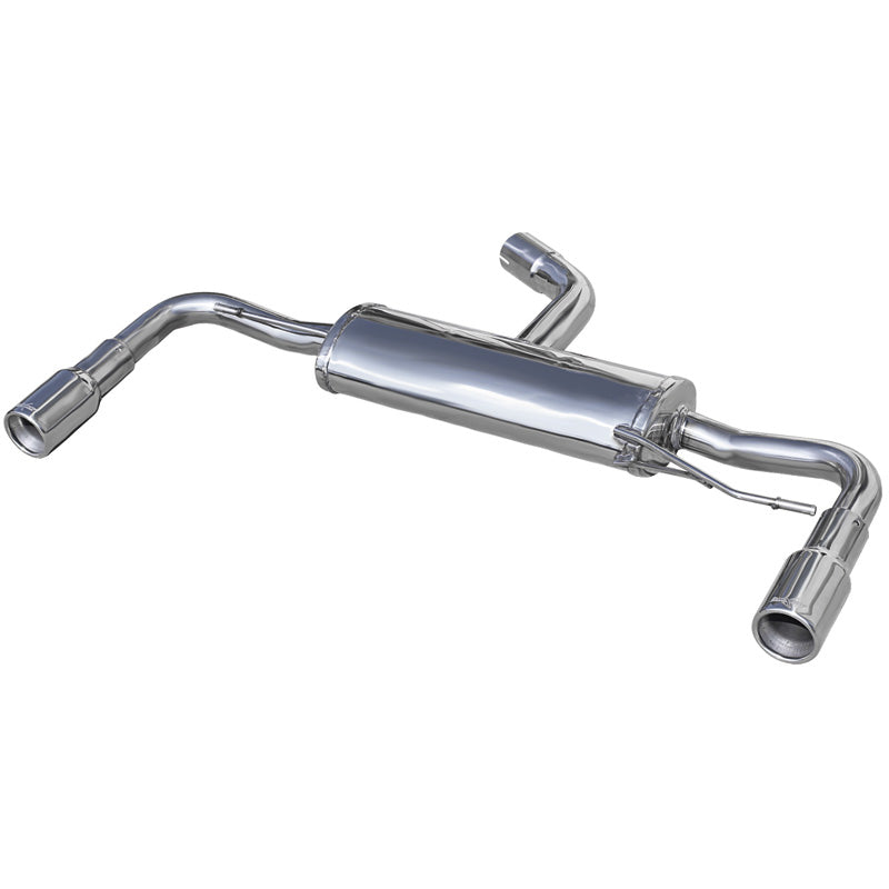 InoXcar, Dobbelt sportsudstødning, passer til Volkswagen Scirocco 2.0 R TSi DSG (265HP) 2010- Left/Right 80mm