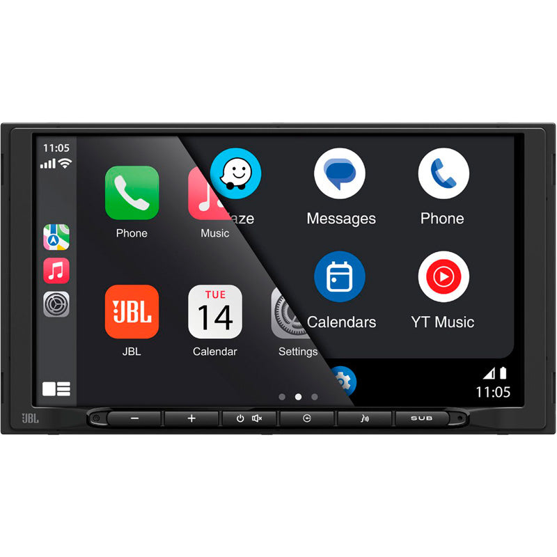 JBL, Legend 700EU 2-DIN Radio med 7" Touchscreen, CarPlay og Android Auto