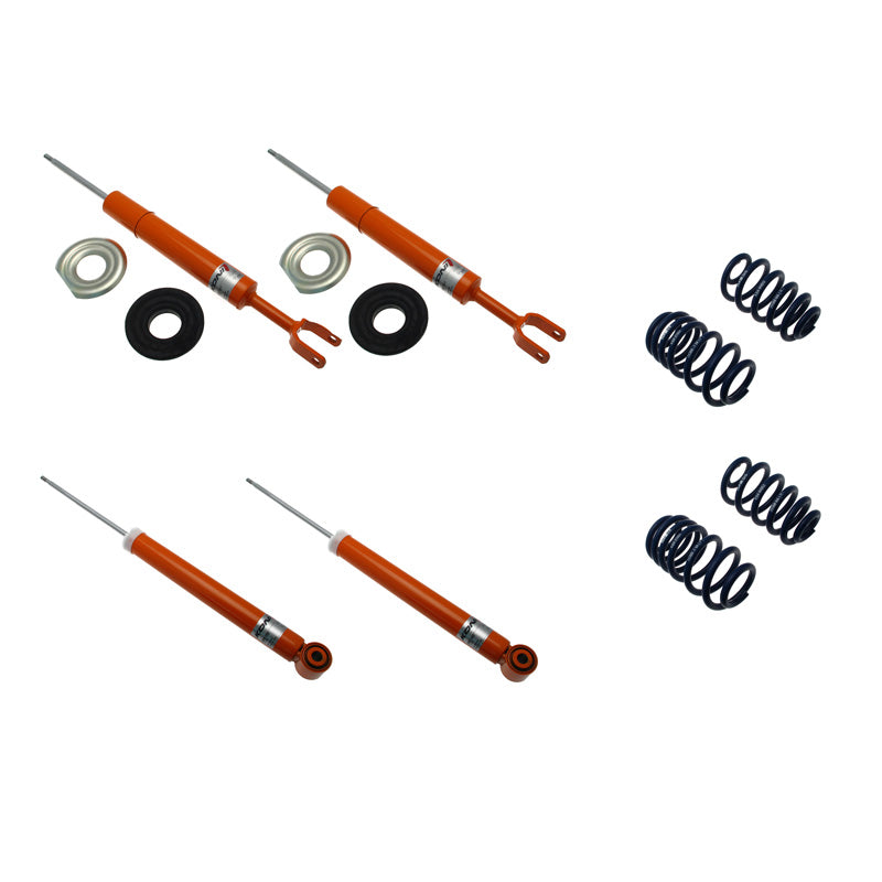 Koni, Str.T kit. passer til Audi A4 (B6/B7/8E) Sedan/Avant Quattro 2000-2007 - 45/45mm - FA-Weight -1140kg (1120-3681)