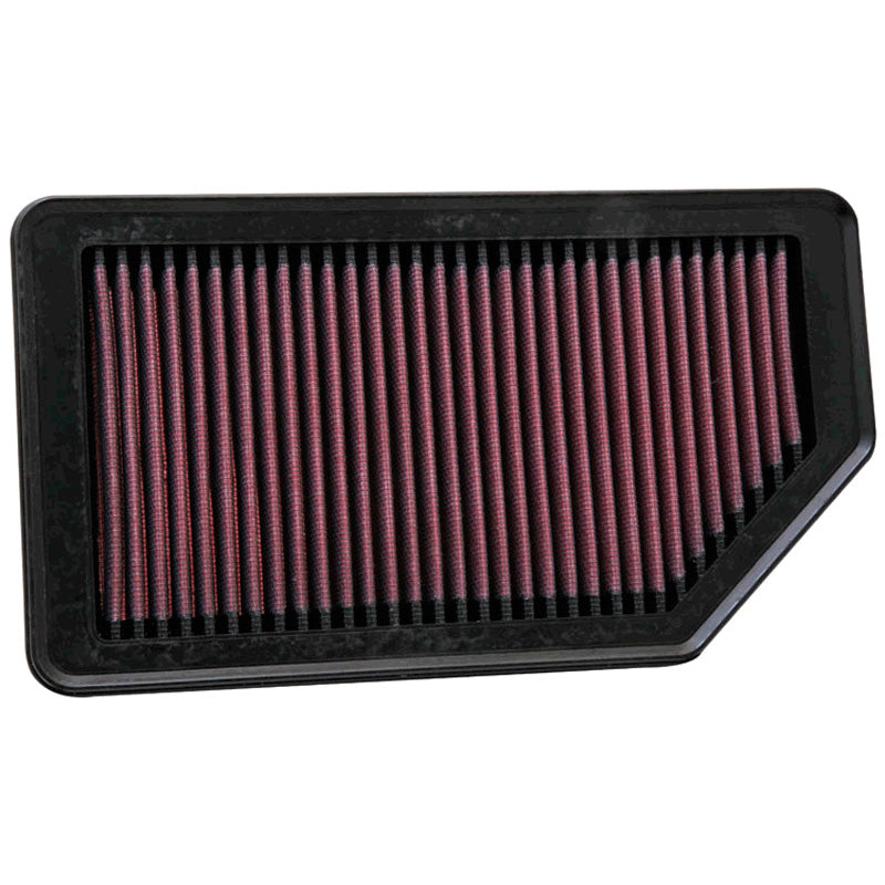 K&N Replacement Air Filter suitable for Hyundai Accent 1.4, 1.6 2012-2016 / Veloster 1.6 2011-2016 / Kia Rio 1.1, 1.4, 1.6 2011-2015 / Rio5 1.6 2012-2015 / Soul 1.6, 2.0 2012-2016 (33-2472)