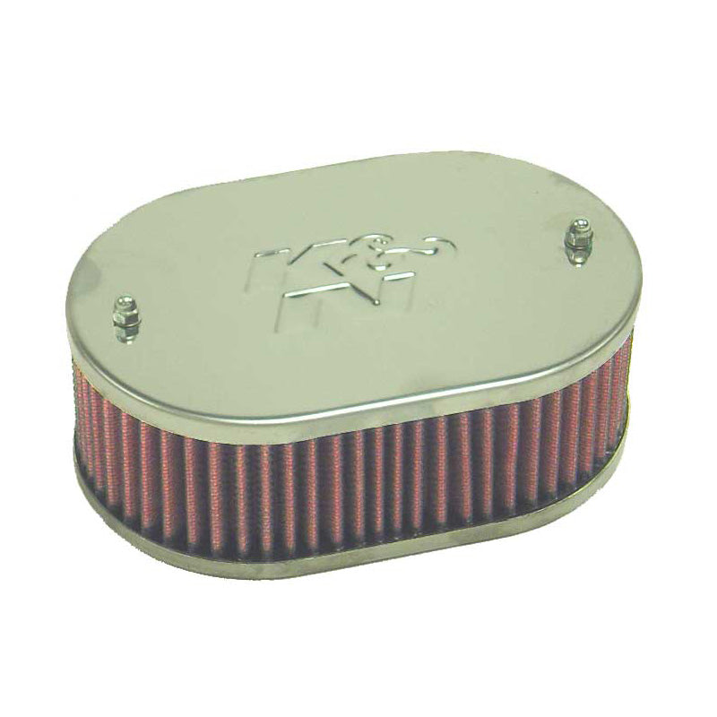 K&N Custom Racing Assembly Small Oval, passer til Weber 32/36 DGV/DGAV/DGMS, 38 DGAS/DGAR, Assembly height 65mm (56-9070)