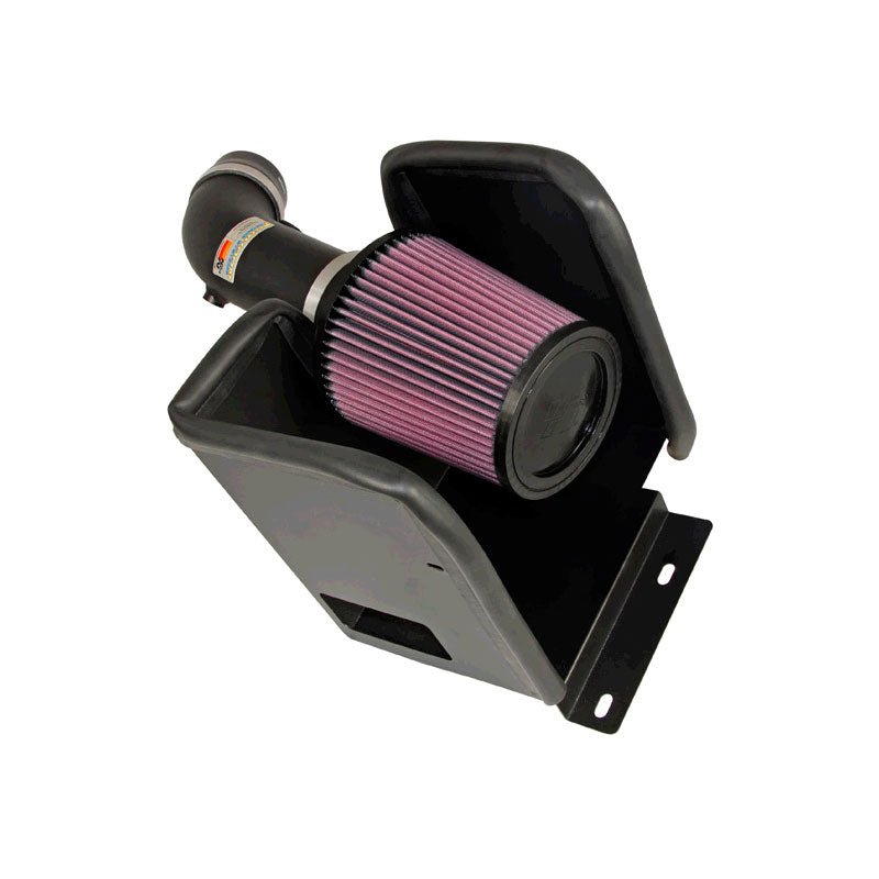 K&N Typhoon Kit suitable for Dodge Avenger 3.5L V6 2008-2010 - Textured Black (69-2543TTK)