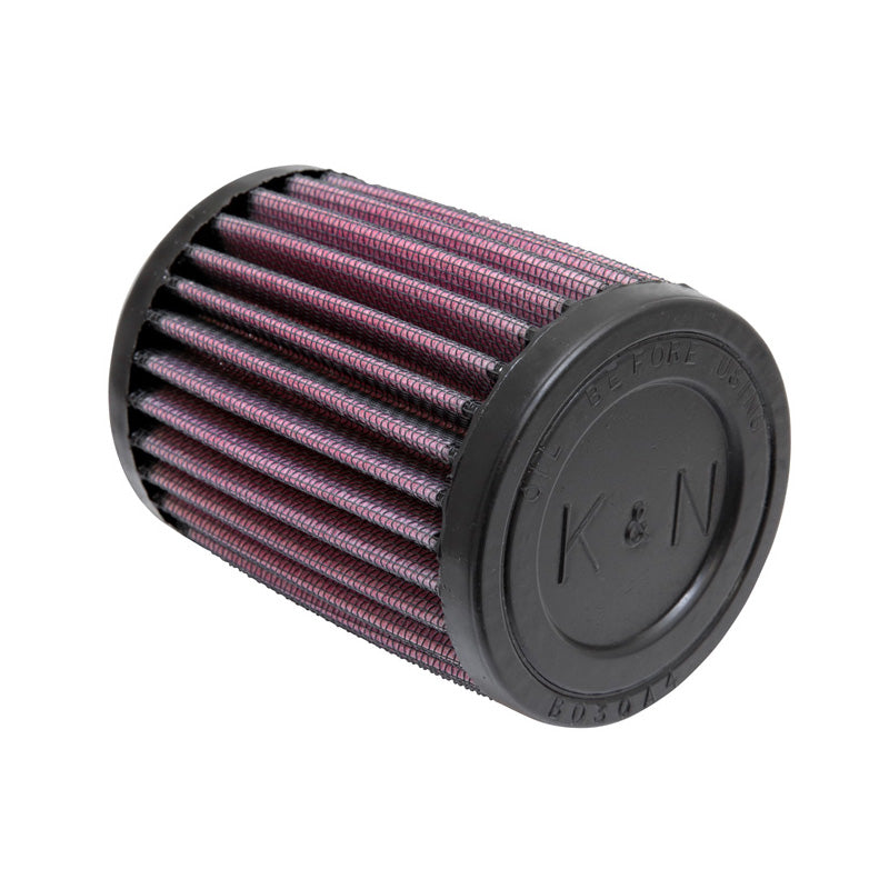 K&N Universal Round Air Filter 43mm flange, 76mm outside diameter, 102mm height (RU-0200)