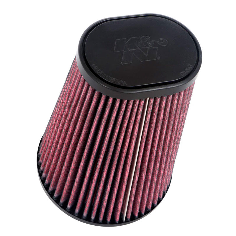 K&N Universal Oval/Conical Air Filter 114mm flange, 149mm base, 83mm x 114mm top, 203mm height (RU-1021)
