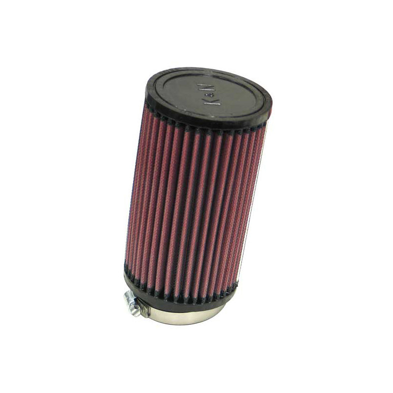 K&N Universal Round Air Filter 70 mm flange, 10 degree angle, 102mm outside diameter, 178mm height (RU-1480)