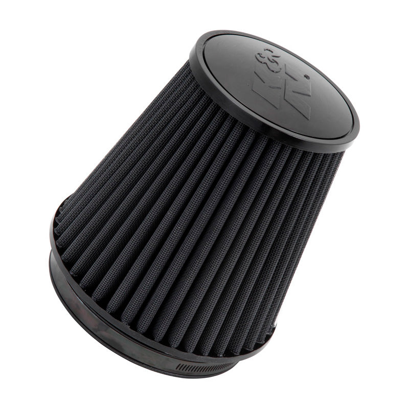 K&N Black Universal Dryflow Conical Air Filter 152mm flange, 191mm base, 133mm top, 191mm height (RU-3101HBK)