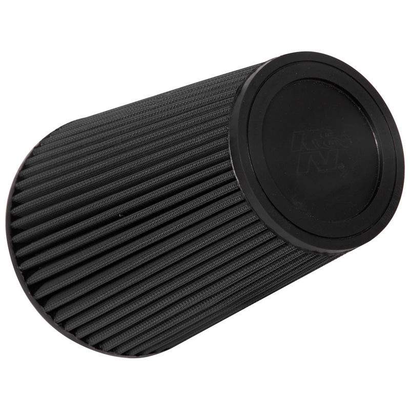 K&N Black Universal Dryflow Conical Air Filter 127mm flange, 165mm base, 121mm top, 222mm height (RU-3107HBK)